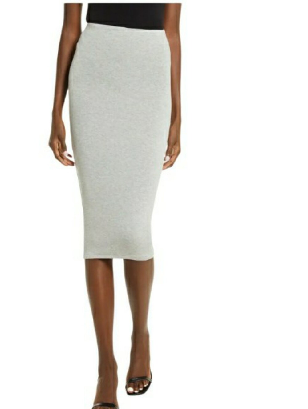NWOT Naked Wardrobe Bae-Sic Midi Skirt- L